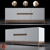 TV console. One