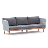 Grace Bay Sofa Natural & Gray