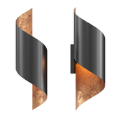 Metal wall lamp Vanni