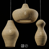 Rattan Pendant Light 02