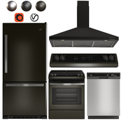 Whirlpool Kitchen Appliances Set 03