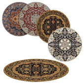 Classic circle rugs