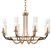 ELEGANT MODERN GOLD CHANDELIER