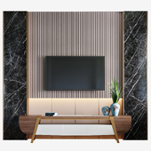 TV wall set