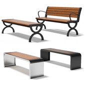 Outdoor bench