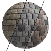 Ston Wall Material 15- Stone Wall Decorative Pbr 4k