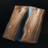 Walnut River Slab | Слэб Ручей из Ореха