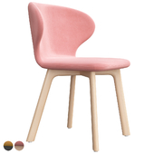 Mula Wood Chair by Miniform