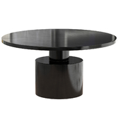 Noir Marlow Dining Table - Metal