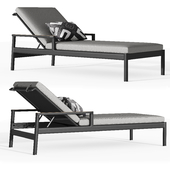 Rh Marino Aluminum Chaise