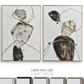 Abstract Textural Wall Art C-368