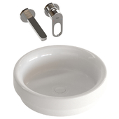 Washbasin with mixer Clever