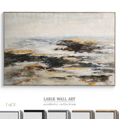 Large Panoramic Abstract Wall Art C-376