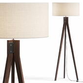 Rejuvenation Folk Tripod Floor Lamp