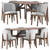 Dining set by Calligarisnyc