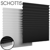 SCHOTTIS block-out pleated blind