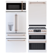GE Cafe 4 Piece Kitchen Appliances Package 01