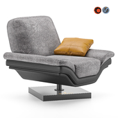 Armchair Kabir Ibi from Tonino Lamborghini