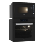 Oven and Microwave Beko MGB25333BG BIM24400ZGCS