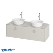 OM Duravit White Tulip Hanging bedside table #WT4983