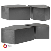 Журнальный стол из керамогранита Kronco Iceberg