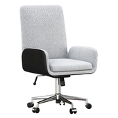 Union & Scale MidMod Fabric Manager Chair