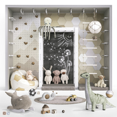 Toys , decor and furniture for nursery 126