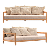 PABLO OUTDOOR Garden sofa By B&B Italia Outdoor