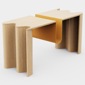 Cloth coffee table