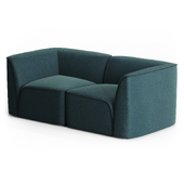 Flora 2-Seater Sofa by Wood Design