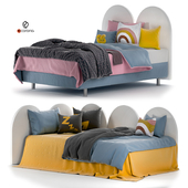 Modern corner Bed set42