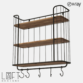 Hanging rack LoftDesigne 7134 model