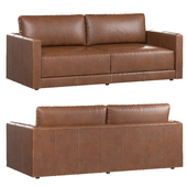 Gather Deep Leather Sofa