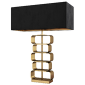 Brushed brass table lamp liang and eimil trento