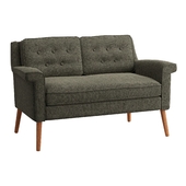 INK and IVY Dana Loveseat in Brown