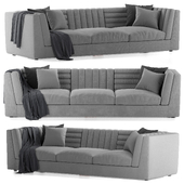 Relief sofa Trussardi