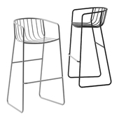 RANDA NUDE barstool by Arrmet