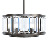 Elland Contemporary Ceiling 6-Light Drum Chandelier