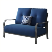 Wicker sofa with cushion OVE Arlington Patio Sofa