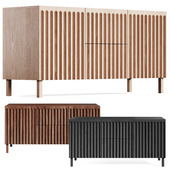 FLUTED SIDEBOARD by Galvin Brothers