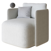 hudson swivel chair by verellen