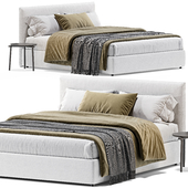 queen bed Bolzan gaya