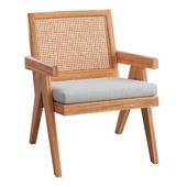 Ashton Caned Teak Accent Chair