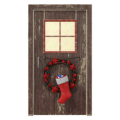 Christmas Door / Дверь в Рождество