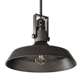 RH Modern Condorcet Metal Shade Pendant