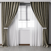 Hadi curtains 71 with metal blinds