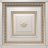 Кессонный потолок в классическом стиле.Classical Modern coffered Ceiling