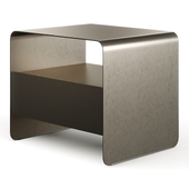 Flou Foglio Metal Bedside Table