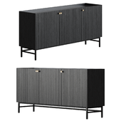 Rowico Home Halifax Sideboard Black