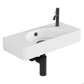 Wash basin Jacob Delafon Odeon Rive Gauche EGO112-55-00 L